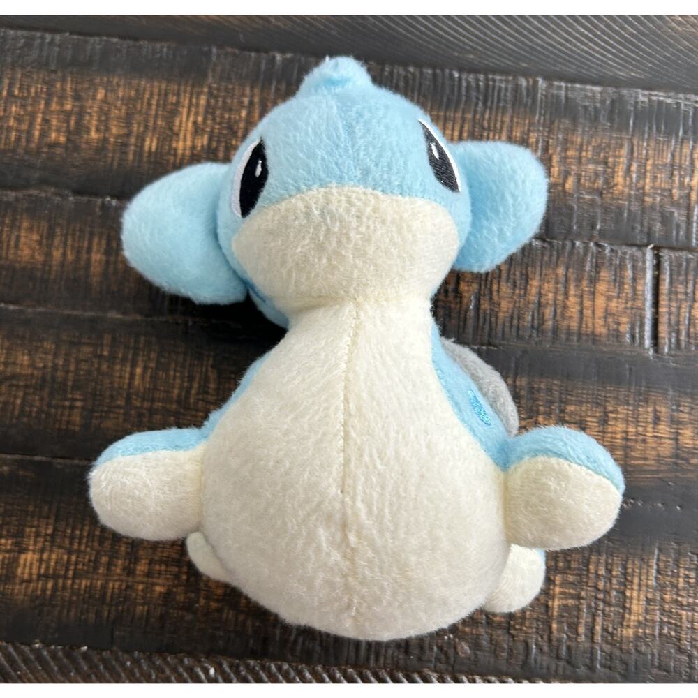2010 Pokemon Center 6" Lapras Sitting Cuties Plush Collectible Licensed